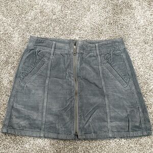American Eagle corduroy blue skirt size 6